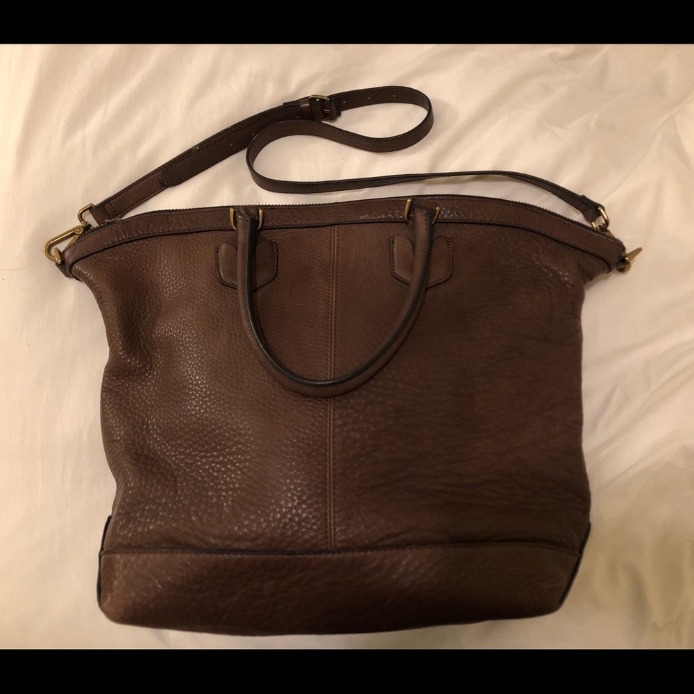 The Berliner Oversized Satchel (Brown)